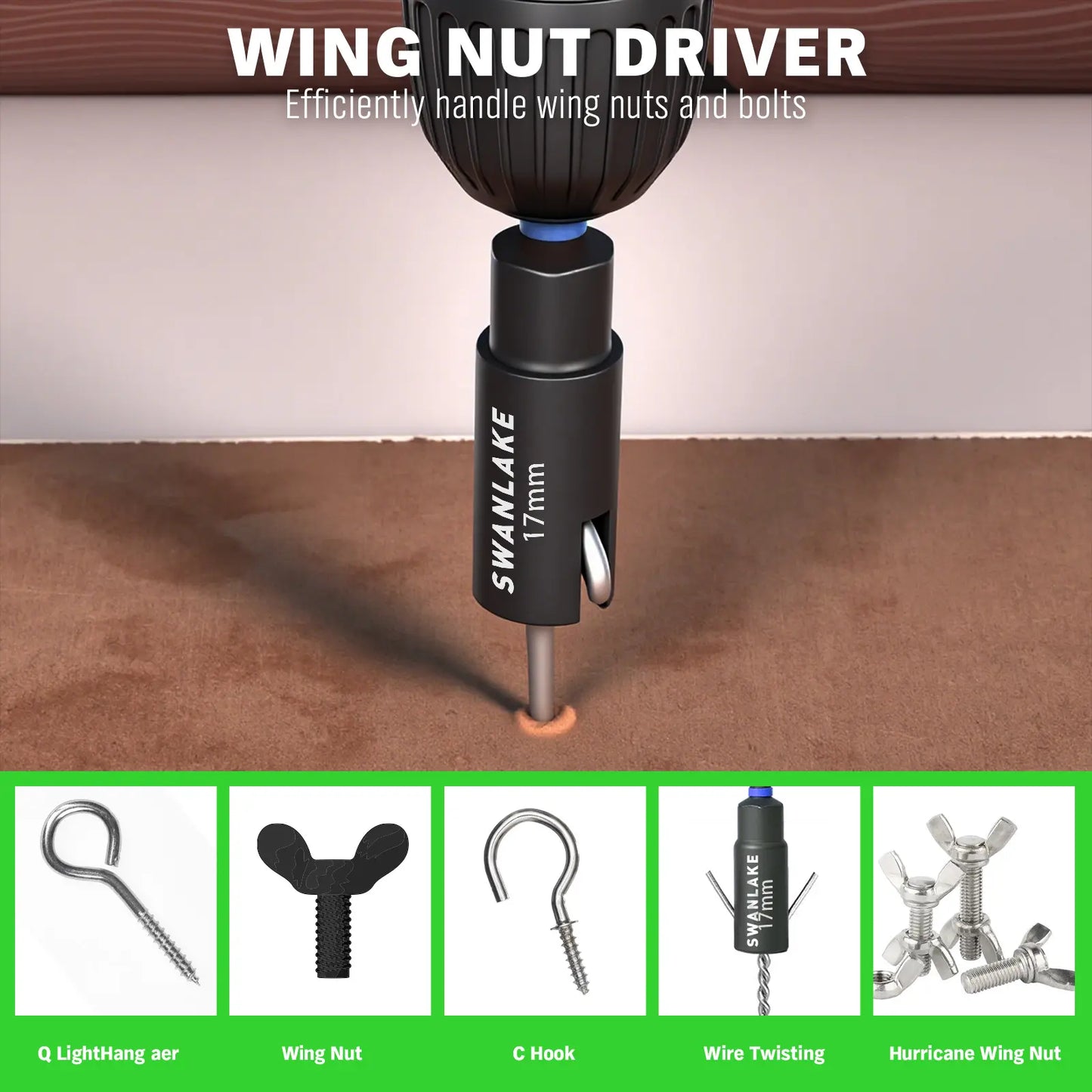 Magnetic Nut Driver Set, Metric & SAE (41/74 Piece) | Impact Drill Bits with Adapter & Holder, Father’s Day Gift for Men
